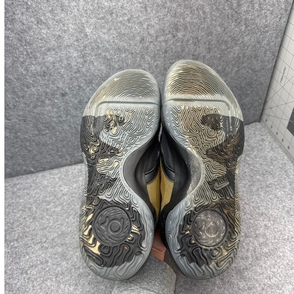 Nike KD Trey 5 X EP DD9538-010 Black Metallic Gold Basketball Sneaker Men 12 main image 6